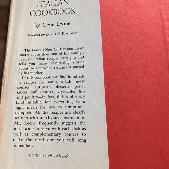 Leone’s Italian Cookbook - Picture 2 of 5